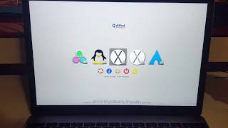 Macbook 12" 2017 + Multi-boot Refind + Kali-linux 2017.2 + High Sierra + Trackpad + Keyboard