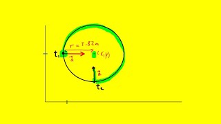 a particle moves along a circular path over a horizontal xy coordinate system