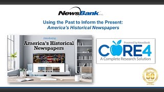 Get to Know America's Historical Newspapers - K-12 Schools