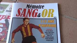 Mémoire Sang \u0026 Or : le magazine dédié à l'histoire du RC Lens est disponible !