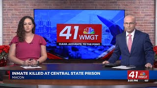 GDC: Central State Prison inmate dies after altercation