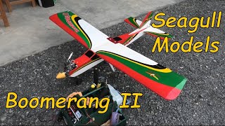 Boomerang II - Seagull 1.5m wingspan ARF Sports Trainer RC aeroplane, with an O.S. FS 52 - 4-stroke.