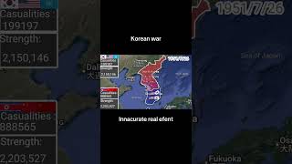 korean war in the Cold war. Real event Innacurate [1050-1953] who won