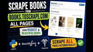 Python Automation Project: Scrape Books from Every Page