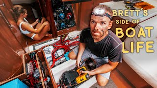 Don't Explode, Get Electrocuted, Or Call MayDay - Boat Life DIY | EE 135