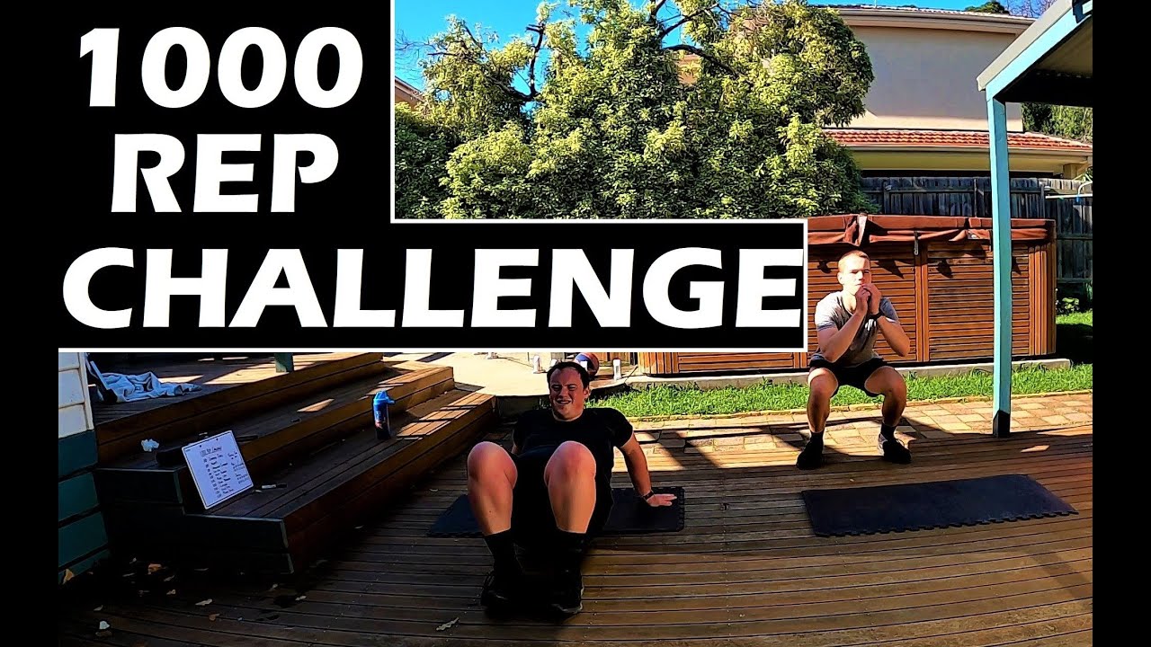 1000 Rep Challenge Youtube