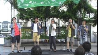 オープンロード　2015/7/26戸塚アカペラ公園5　上を向いて歩こう