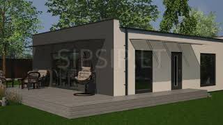 OLKAS 80 SILVER- SIP skydinis namas 80 m2