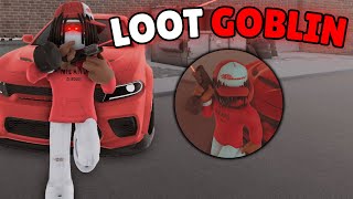 I cleaned the STREETS as a LOOT GOBLIN in South Bronx The Trenches Roblox