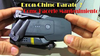 Como Hacerle Mantenimiento a Dron Barato Chino - e58 - limpieza y mantenimiento de Engranajes.