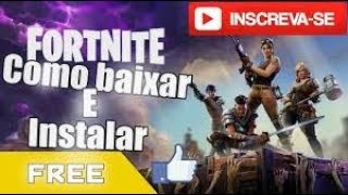 como baixar fortnite pra pc fraco - como baixar fortnite no pc fraco