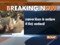 congress workers clash with each other in jaipur