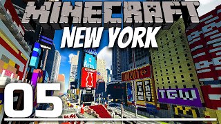 Times Square || Building New York in Minecraft #05