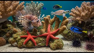 Coral Reef Ambience, Calm, Relaxing, Peaceful, Sleep Aid, Insomnia Healing