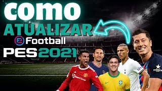 COMO ATUALIZAR OS TIMES DO PES 21 - EMBLEMA / LOGOS / TRANSFERENCIAS / FACES - PC,PS4, XBOX