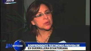 290415 Sorprendente testimonio provida de exguerrillera ecuatoriana