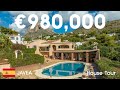 SOLD - Touring a Stunning Villa with Sea Views and large plot in Javea, Spain