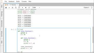 Python Namespace And Scope - Tutorial 16