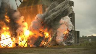 HUGE Slow Motion Explosions #1 (In Reverse)