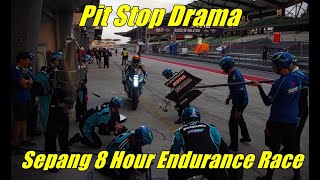 Sepang 8 hour endurance race 2019 - Pit Stop Drama