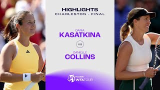 Daria Kasatkina vs. Danielle Collins | 2024 Charleston Final | WTA Match Highlights