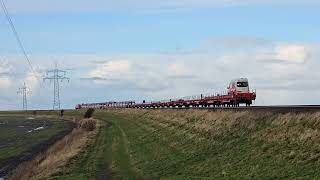 Marschbahn | 09.01.2025 Klanxbüll | 245 027 - AS 1432 | Niebüll - Westerland(Sylt)