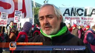 Huelga contra Macri paraliza Argentina
