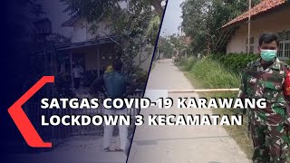 Angka Covid-19 Meningkat, 3 Kecamatan di Karawang Lockdown