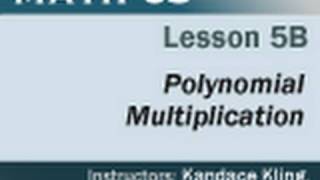 Math 65 - Lesson 5b