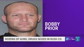 Dozens of guns, drugs seized in Rusk County