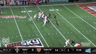 Idaho State Football vs University of Idaho