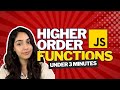 [JavaScript in Minutes] Higher Order Functions