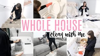 WHOLE HOUSE CLEAN WITH ME 2020 // ALL DAY CLEAN WITH ME // ultimate CLEANING MOTIVATION