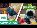 Sesame Street: Cookie Monster Foodie Truck Compilation! | 1 Hour Long