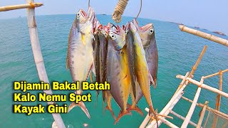 GILAK..‼️Nekat Mancing Sendirian Malah Nemu Gerombolan Ikan Sekampung, Strike Terus Sampai Pegel