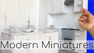 DIY: Modern Miniature Kitchen
