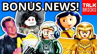 BONUS LEGO NEWS! UCS A-Wing! Wonder Woman 84! Technic Ducati! Comic Con Cancelled?! Coraline! & MORE