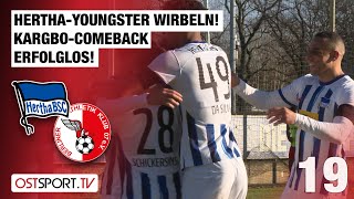 Hertha-Youngster wirbeln! Kargbo-Comeback erfolglos: Hertha II - Berliner AK | Regionalliga Nordost