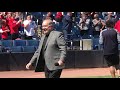 kevin langan sings national anthem for ny yankees