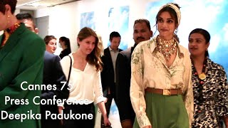 Deepika Padukone at the Cannes Film Festival 75 (2022)