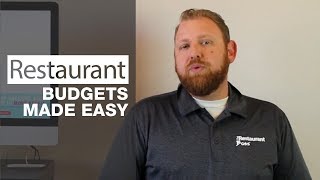 Restaurant Budgets Made Easy