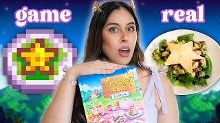 Trying Recipes from the STARDEW VALLEY Cookbook