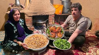 You Won’t Believe This Iranian Village Feast! Grilled Chicken Like Never Before! 🍗🔥 #villagelife