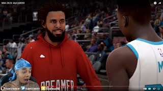FlightReacts To NBA 2K23 MyCAREER Gameplay Trailer & Jcole Cover Edition Storyline!