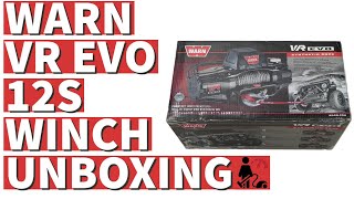 WARN VR EVO 12S WINCH UNBOXING