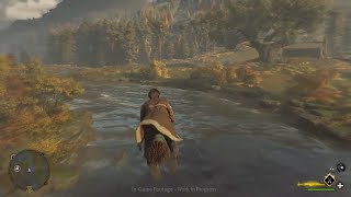 Hogwarts Legacy (PS5) - Broom Stick Flying Gameplay [1080p HD]
