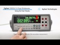 Digital Multimeter, 34450A 5 ½ digit Quick Start