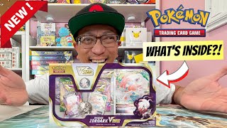 NEW POKEMON CARDS! Opening the Hisuian Zoroark VSTAR Premium Collection Box! Did I Pull Any Bangers?