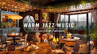 Cozy Coffee Shop Ambience & Warm Piano Jazz Music for Work,Study,Unwind☕Soft Jaz