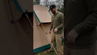 Wildcat Outdoors Air Tent - Rear Gussetted Window